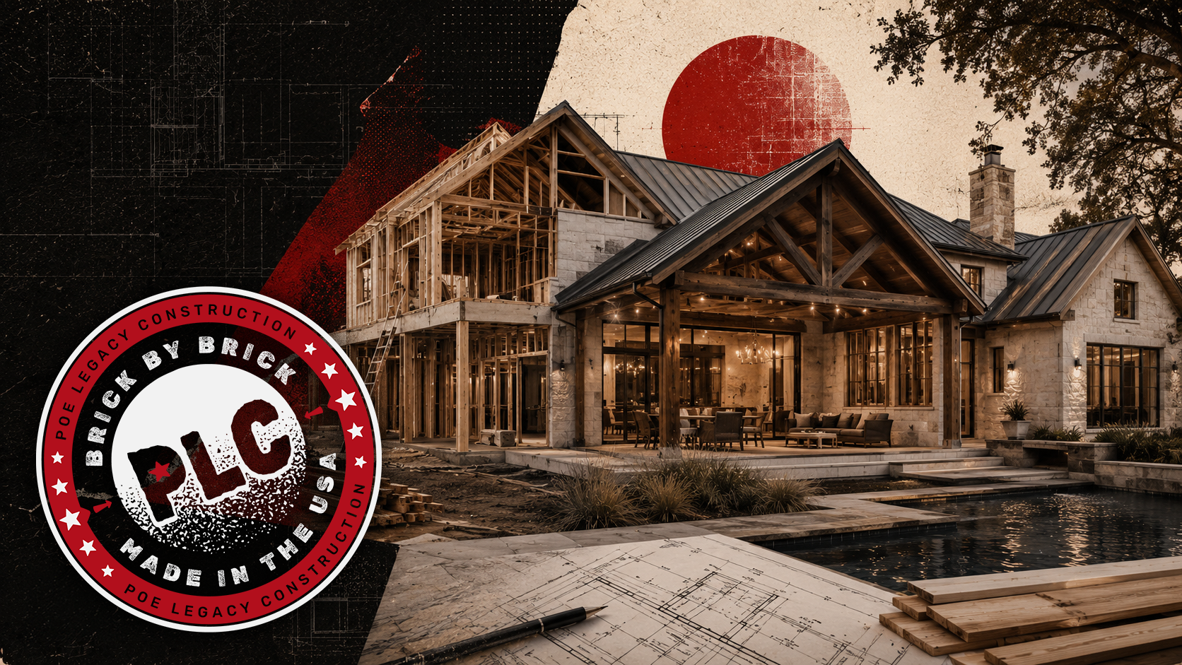Poe Legacy Construction residential remodeling and custom home construction in Liberty Hill, Texas